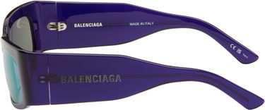 Slnečné okuliare Balenciaga Paper Oversized Sunglasses Fialová | BB0328S-005, 2