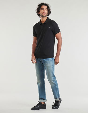 Polo tričko GUESS NOLAN SS POLO Čierna | M4RP6-KBL51-JBLK, 2