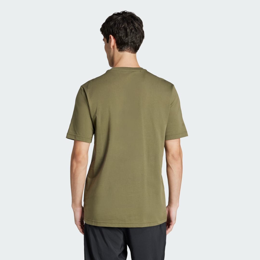 Tričko adidas Performance Camo Graphic T-Shirt Zelené | JI6768, 1