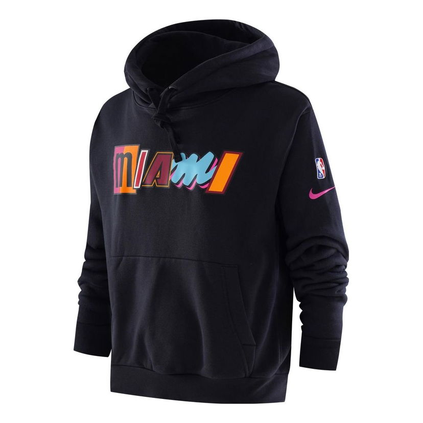 Mikina Nike Miami Heat Graphic Print Hoodie Čierna | DB2324-010
