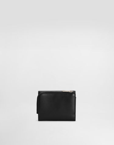 Peňaženka Dolce & Gabbana Calfskin French Flap Wallet With Raised Logo Čierna | BP3271AG21880999, 2