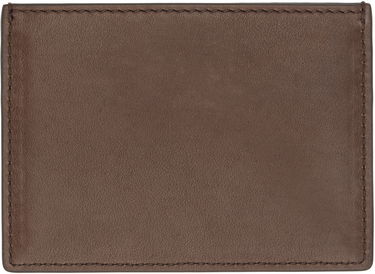 Peňaženka Thom Browne Thom Browne Soft Calf Leather Single Card Holder Hnedá | MAW020L-L0117, 2