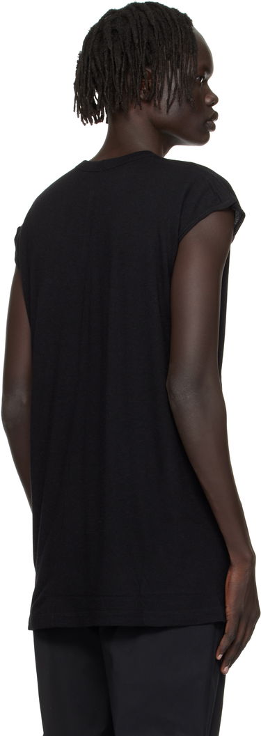 Tričko Rick Owens Rick Owens Concordians Deep V-Neck T-Shirt Čierna | RU02E1230 JR, 2