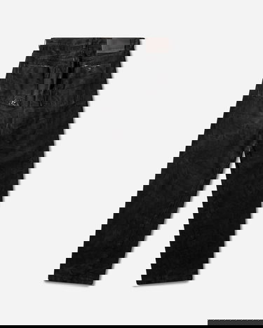 Nohavice OAMC Cortes Distressed Relaxed Fit Paint Splatter Trousers Čierna | OAF5MT13AP-TE714 999, 2