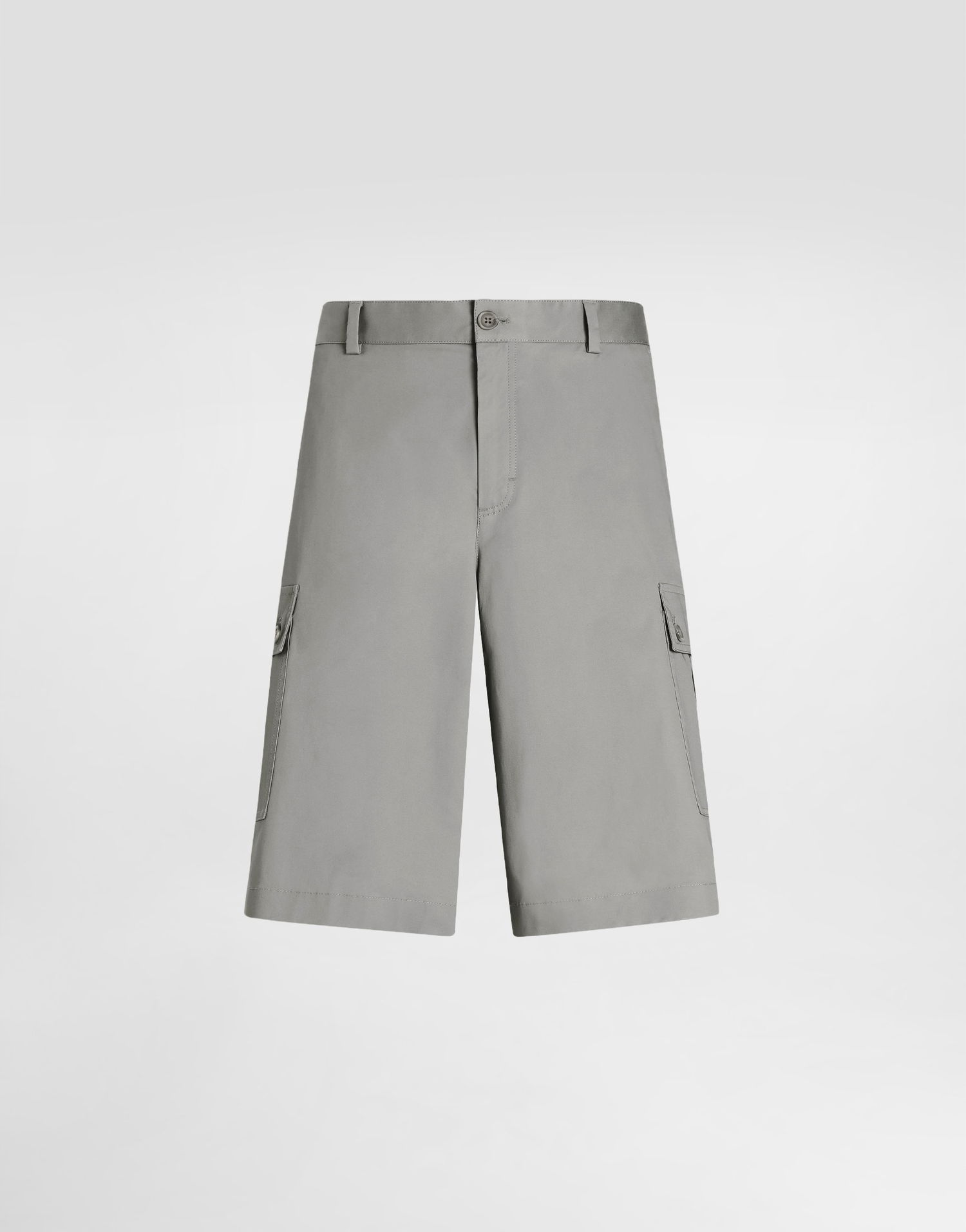 Šortky Dolce & Gabbana Dolce & Gabbana Cotton Cargo Shorts Šedá | GP0Y3TFUFNVN0493, 0