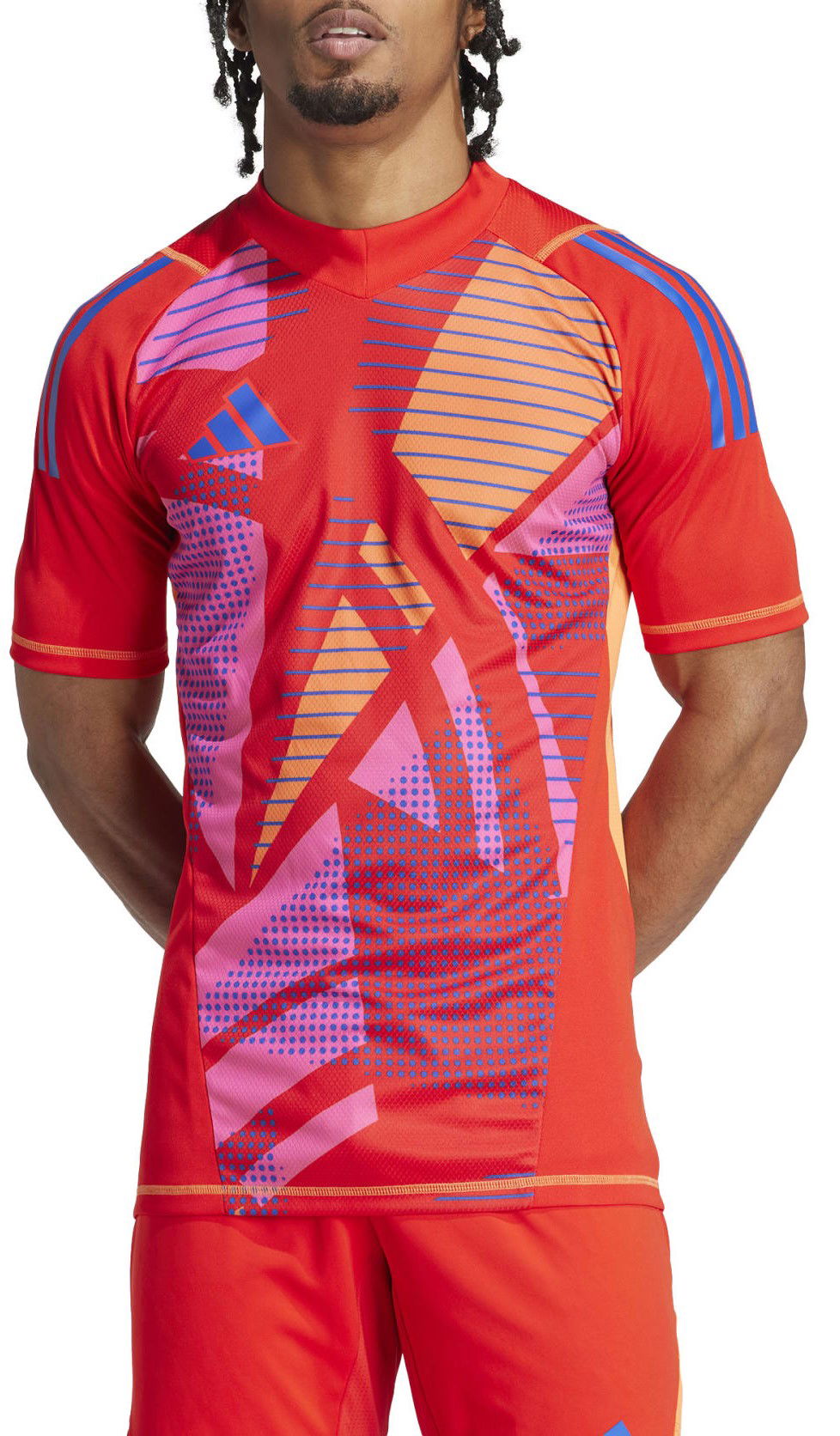 Dres adidas Originals adidas T24 P GK JSY Červená | in0425, 0
