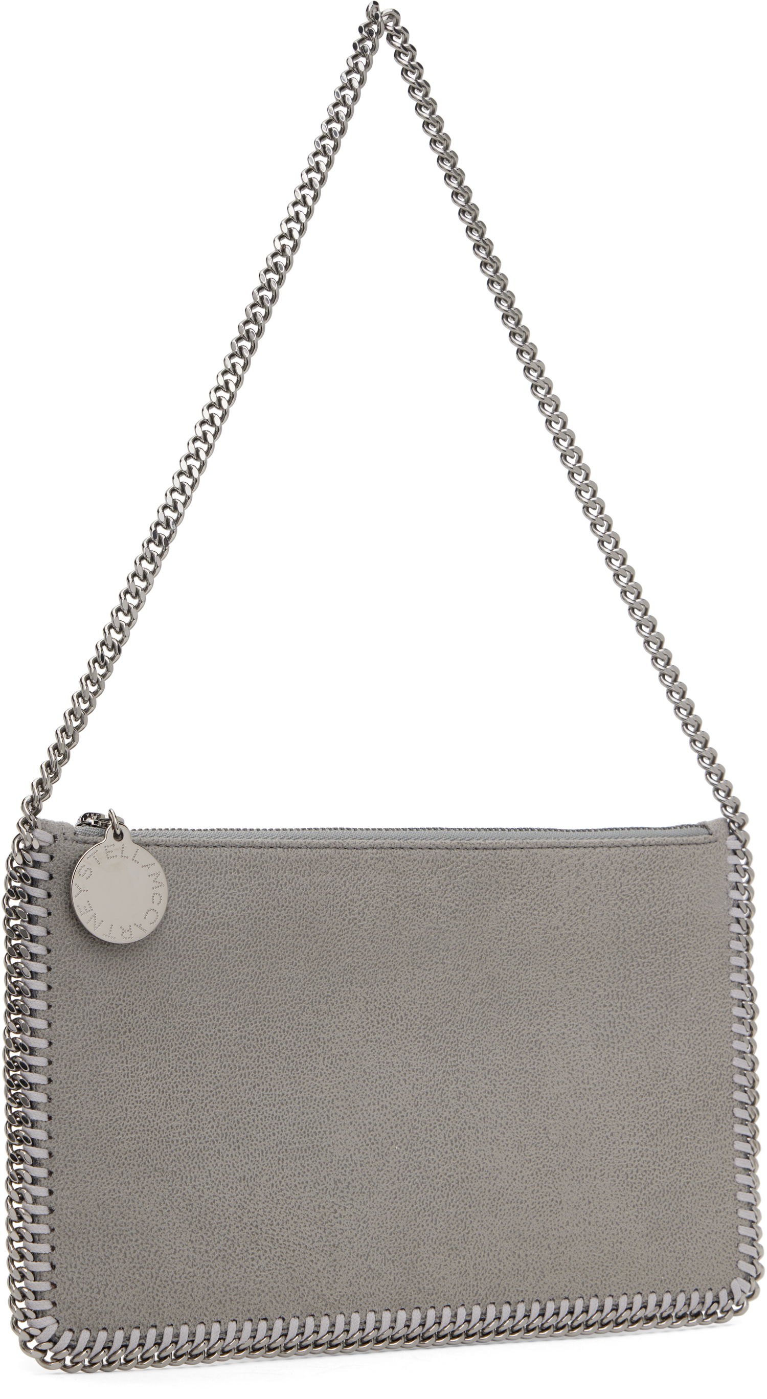 Taška cez rameno Stella McCartney Falabella Chain Wallet Šedá | 7P0076W9132, 1