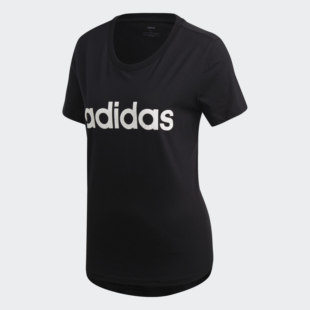 Tričko adidas Originals Essentials Linear Čierna | DP2361, 0