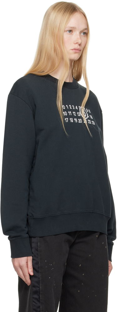 Sveter Maison Margiela MM6 Maison Margiela Numeric Sweatshirt Zelené | SH2GU0021 M25004, 4