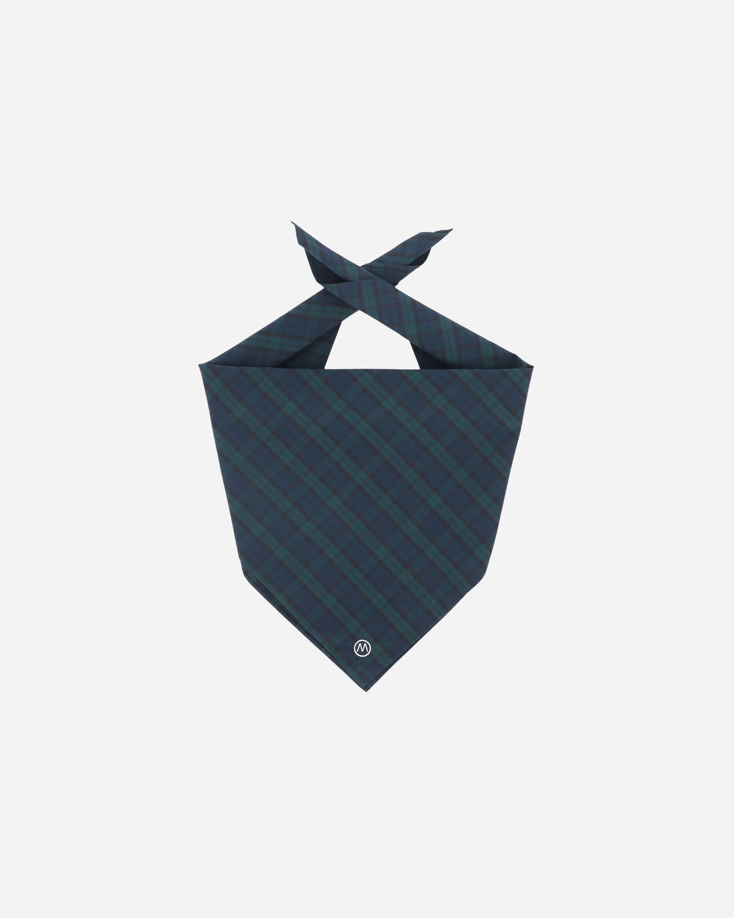 Šál WTAPS Plaid Bandana Navy | 251WVDT-AC01 GREEN, 1