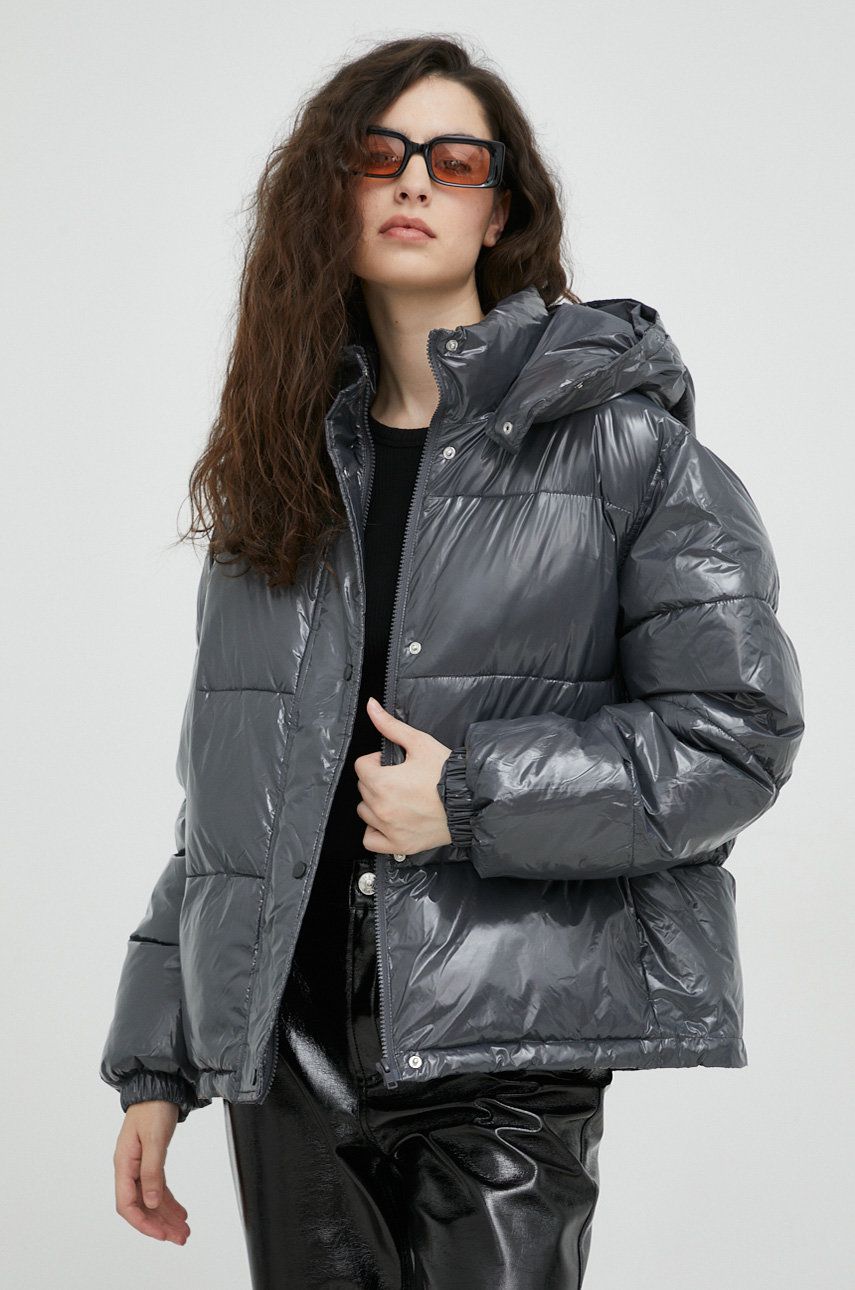 Bunda Samsoe Samsoe Pearl Jacket Šedá | F22300023, 0