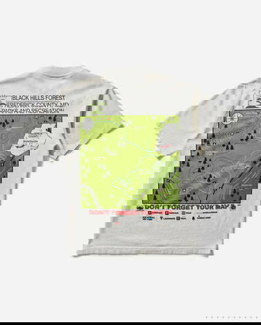 Tričko Online Ceramics The Blair Witch Project Black Hills Forest Map T-Shirt Béžová | TBWPHILLS OFFWHITE, 2