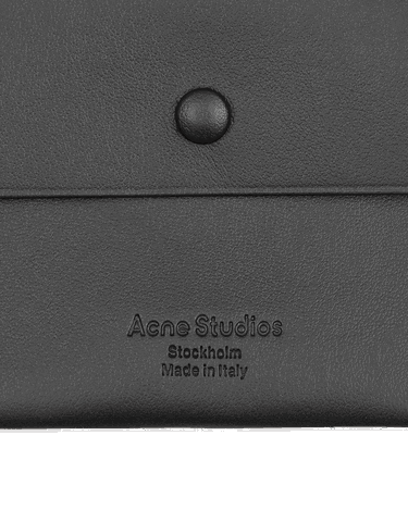 Doplnky Acne Studios Folded Card Holder Black Šedá | CG0097- 900, 5