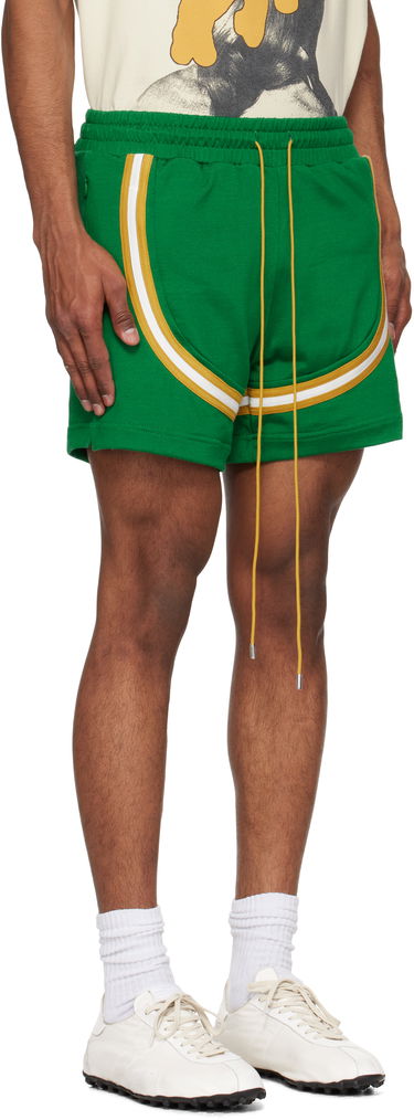 Šortky Rhude Rhude Crest Veille Track Shorts Biela | RHSS25SH01230, 4