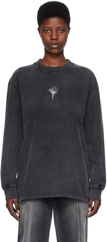 Tričko Han Kjøbenhavn Han Kjobenhavn Rose Long Sleeve T-Shirt Čierna | M-133231, 0