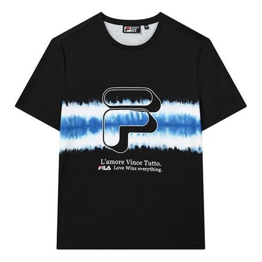 Tričko FILA Tie-Dye Graphic T-Shirt Čierna | F11M133187F-BK