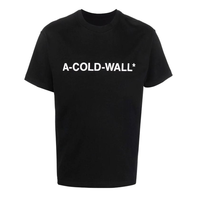 Tričko A-COLD-WALL* Essential Logo T-Shirt Čierna | ACWMTS063-BLACK