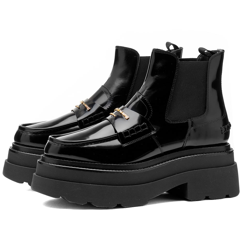 Tenisky a topánky Alexander Wang Carter Platform Ankle Boots Čierna | 30322B022-001, 0