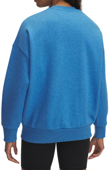 Mikina Under Armour Oversized Rival Fleece Crew Sweatshirt Modrá | 1386463-403, 1