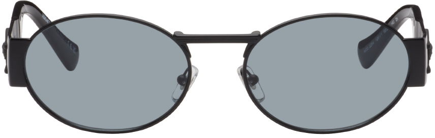 Slnečné okuliare Versace Black Medusa Deco Oval Sunglasses Čierna | 0VE2264 8056597922388, 0