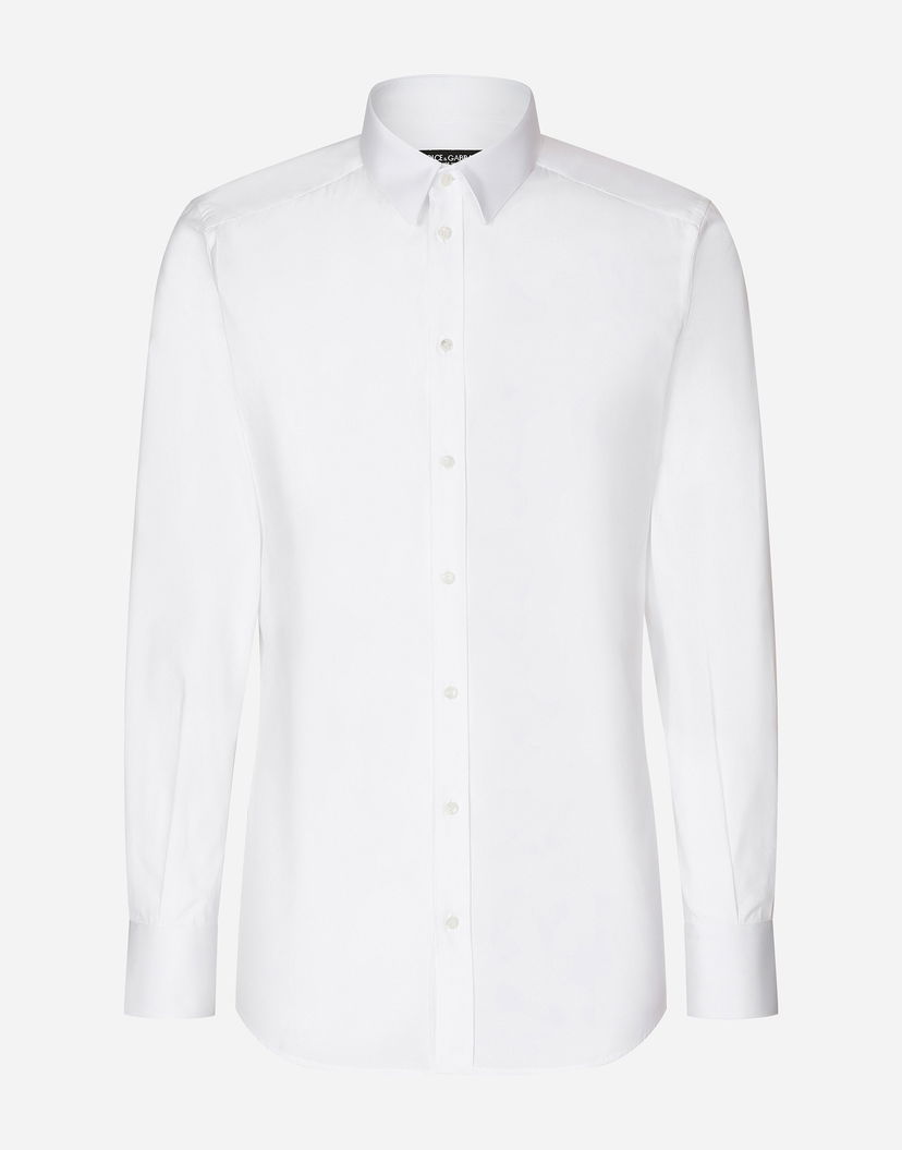 Košeľa Dolce & Gabbana Martini Cotton Shirt Biela | G5EJ1TFU5U8W0800