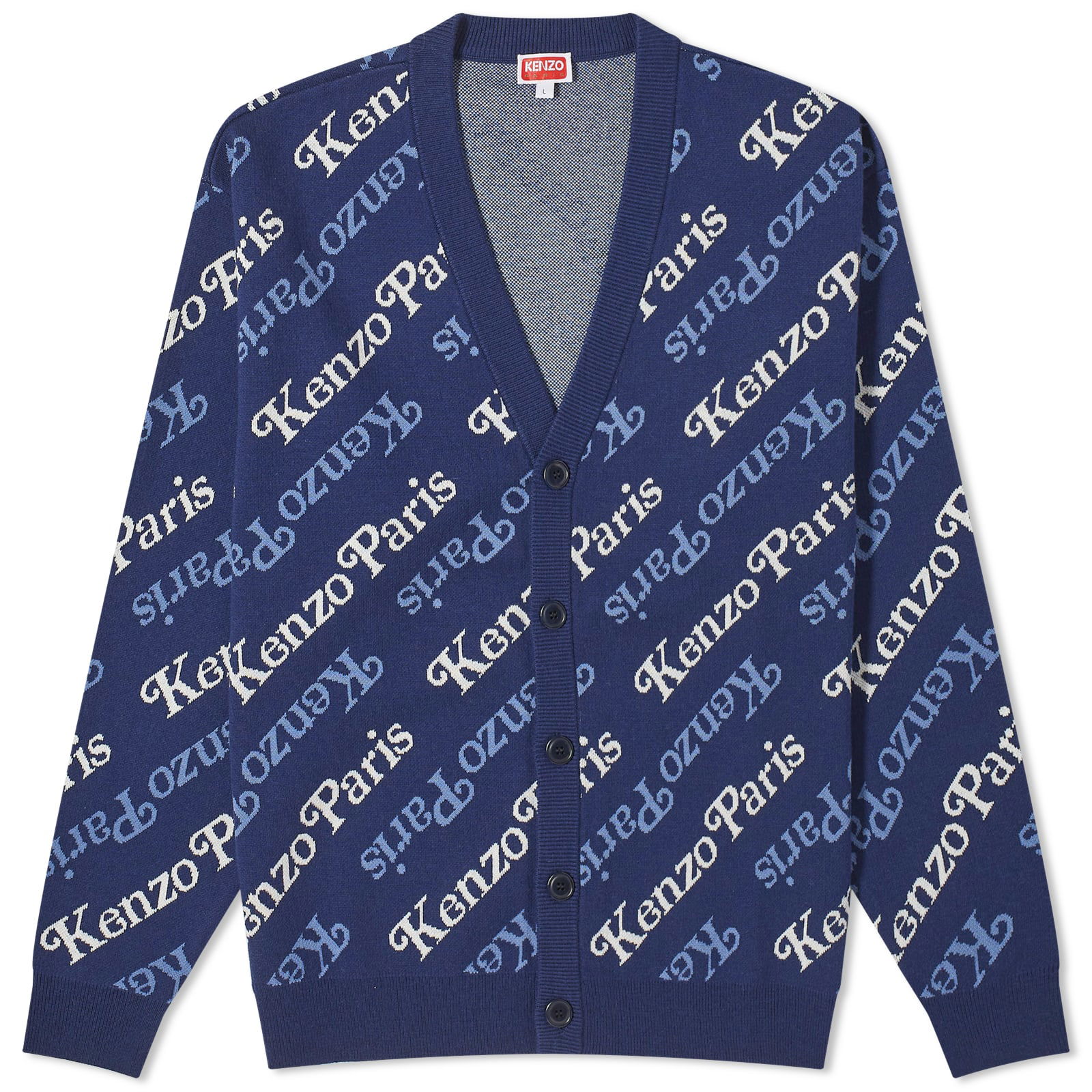 Men's x Verdy Cardigan Midnight Blue