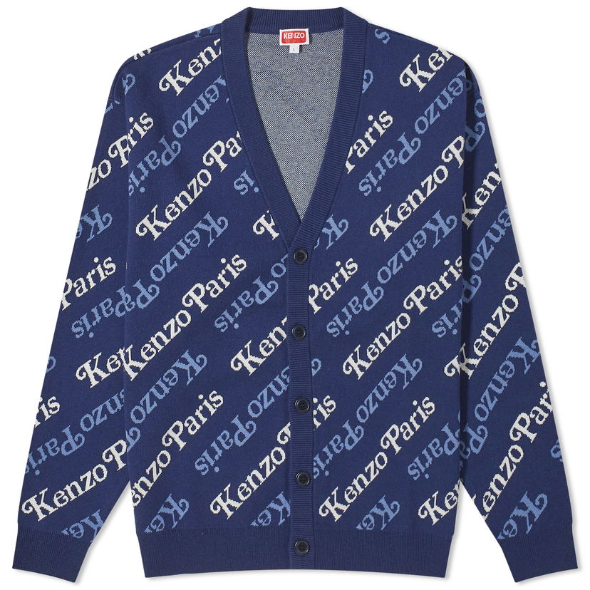 Sveter KENZO Men's x Verdy Cardigan Midnight Blue Navy | FE58CA0073CB-77