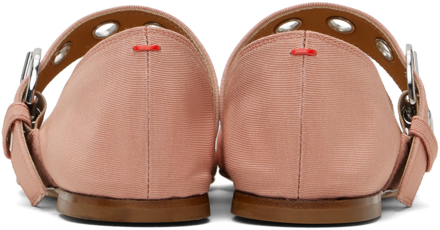 Starostlivosť o obuv Aeyde Aeyde Uma Eyelet Ballerina Flats Ružová | A11-FL-RKLS08FL159-SS25-1018-069, 1