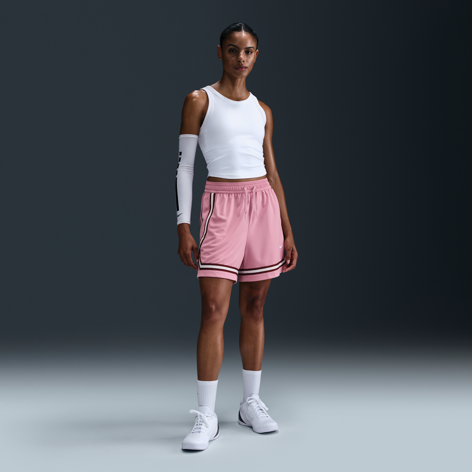 Šortky Nike Nike Crossover Dri-FIT 5" Basketball Shorts Ružová | FV8505-699, 0