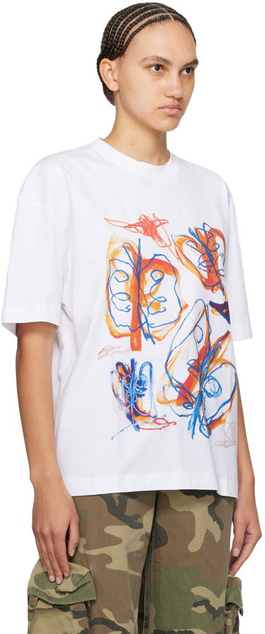 Tričko Études Julian Farade Edition Spirit Graphic Print T-Shirt Biela | E24MC134A00700, 1