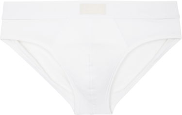 Body SKIMS Three-Pack Cotton Briefs Biela | BO-BRF-5633M, 1