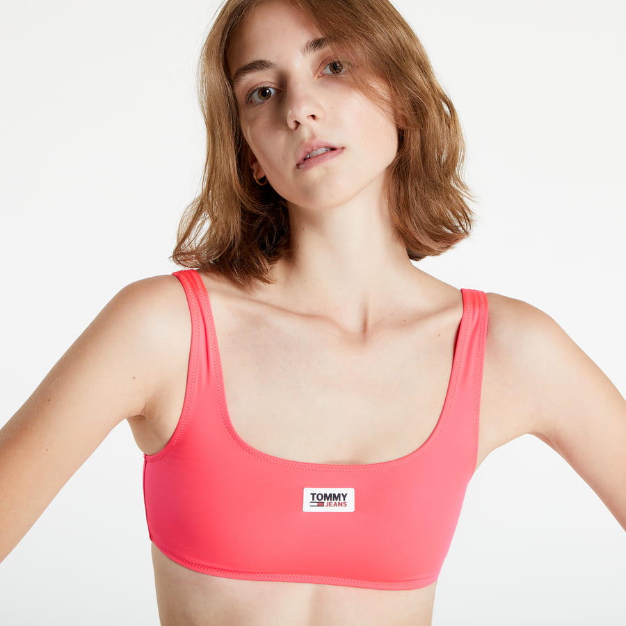 Plavky Tommy Hilfiger Tin Bralette Ružová | UW0UW03324 TIN, 0