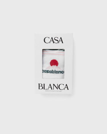 Ponožky Casablanca Casablanca Montagne Socks Biela | APF25-ACC-010-05, 3