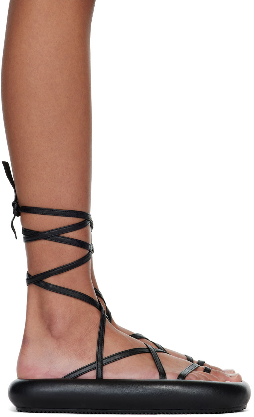 Isabel Marant Omea Wrap Leather Sandals
