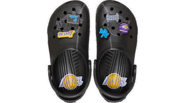 Tenisky a topánky Crocs NBA Lakers Elevated Classic Clogs Čierna | 210250-90H, 0