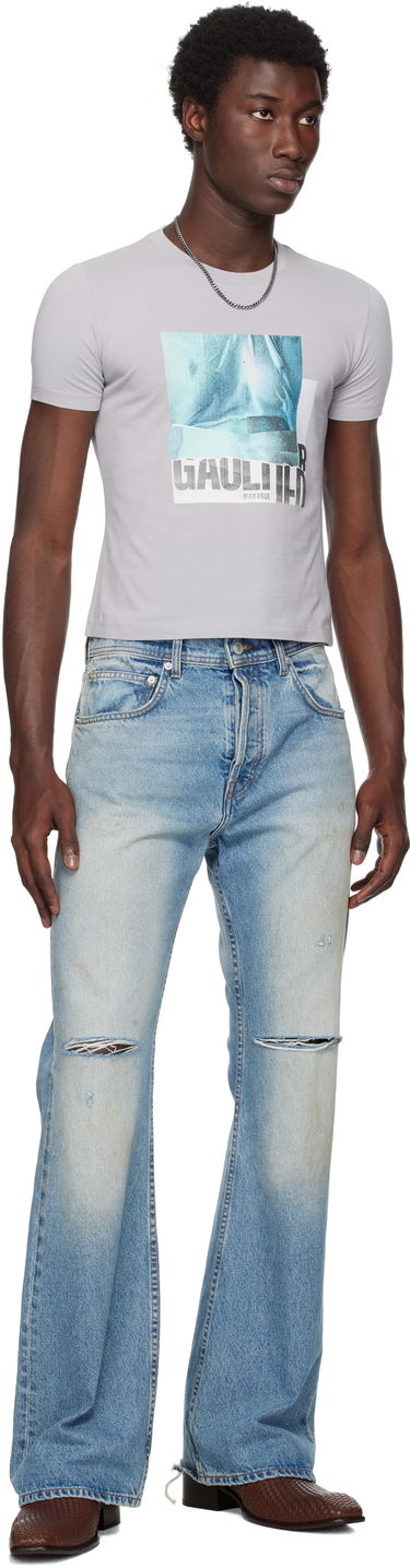 Tričko Jean Paul Gaultier Jean Paul Gaultier Printed Water Baby T-shirt Šedá | 25/03-W-TO294-J002-135557, 3