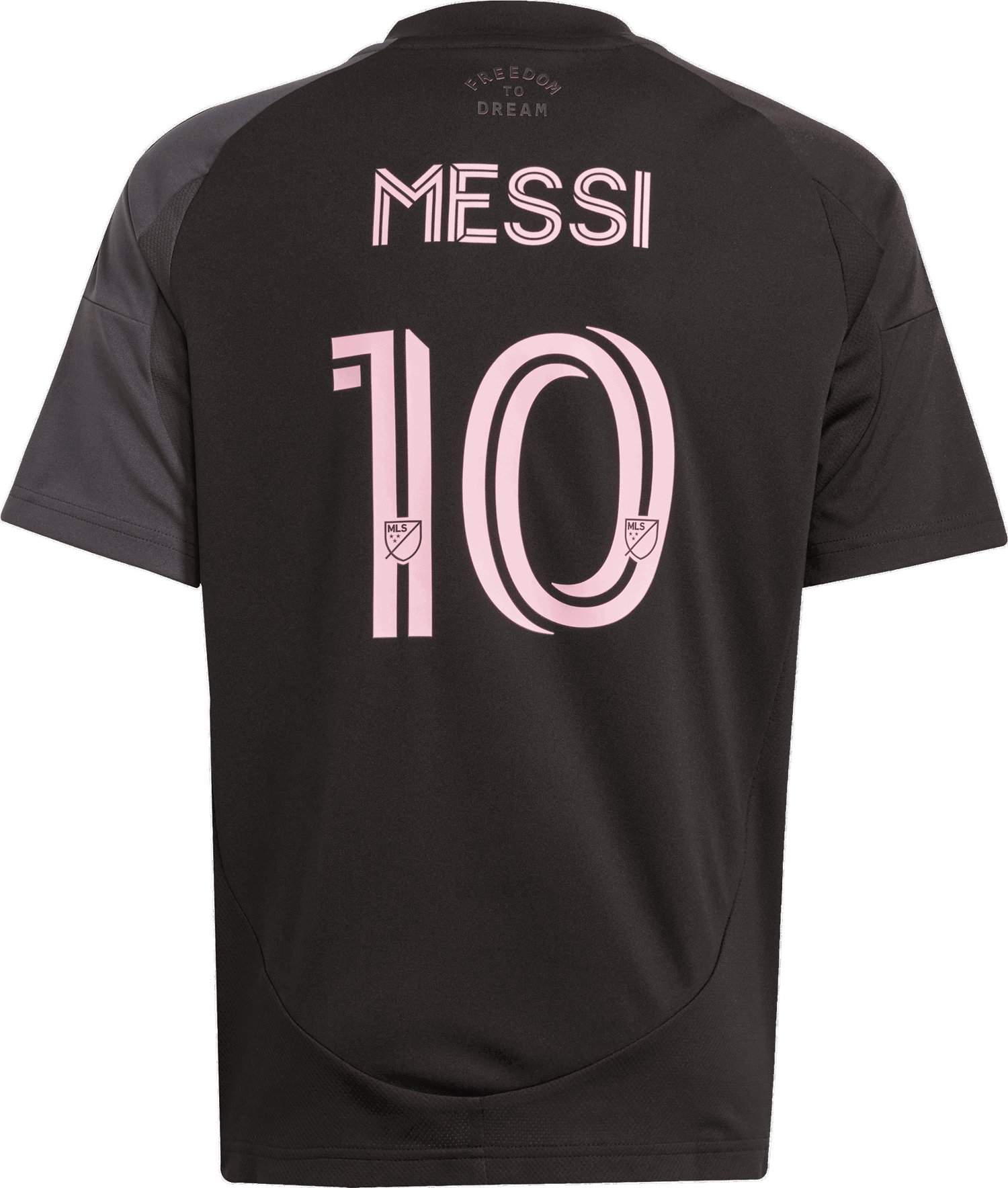 Dres adidas Performance Inter Miami CF 25/26 Messi Youth Away Jersey Čierna | JI6820, 1