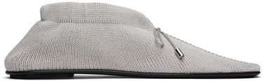 Tenisky a topánky TOTEME TOTEME 'The Knitted' Ballerina Flats Šedá | 242-WAS2358-YA0040, 0