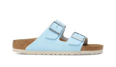 Tenisky a topánky Birkenstock Arizona Birko-Flor Nubuk Regular Fit Sandals Modrá | 1030931, 2