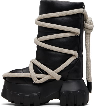 Tenisky a topánky Rick Owens Concordians Lunar Mega Tractor Boots Čierna | RP02E4862 LGYPW3, 2