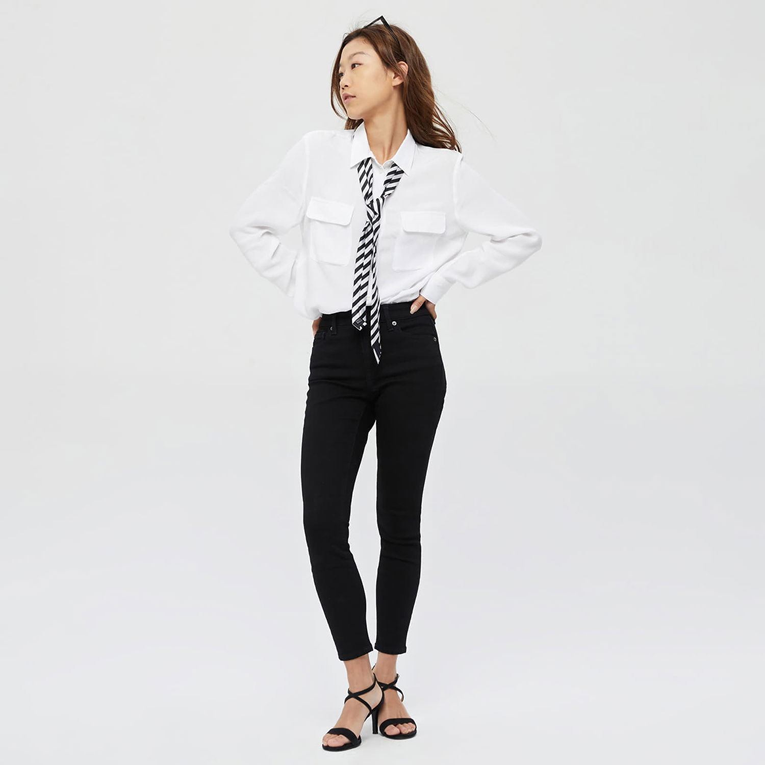Džínsy GAP Denim Pants Jegging - Mid Rise True Black Čierna | 624131-00, 0