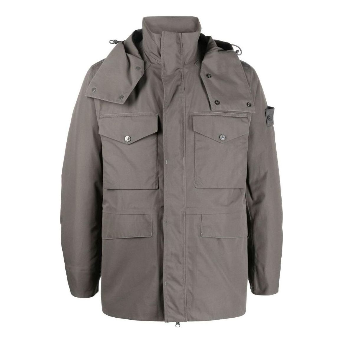 Parka Stone Island Detachable Hooded Down Jacket Šedá | 7715437F1-V0067, 0