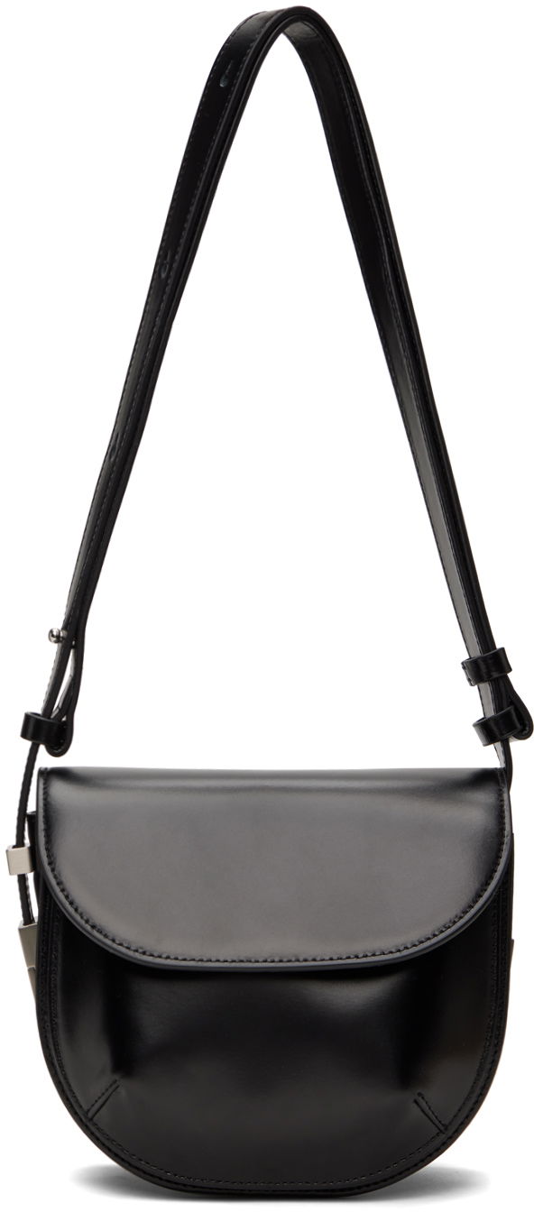 Taška cez rameno OSOI Leather Shoulder Bag Čierna | 24SB030-11-01, 0