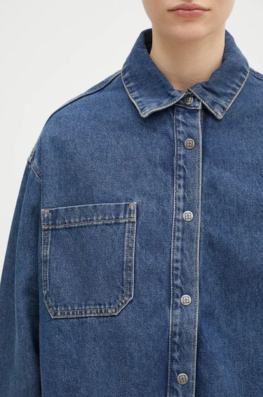 Košeľa Ksubi Oversized Longsleeve Denim Shirt Modrá | WPF24SH007, 3