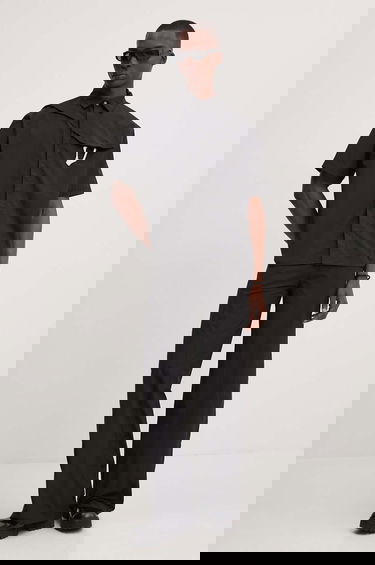 Nohavice HELIOT EMIL Heliot Emil Wide-Leg Panelled Pants Čierna | PREAW24.M.10.170, 3