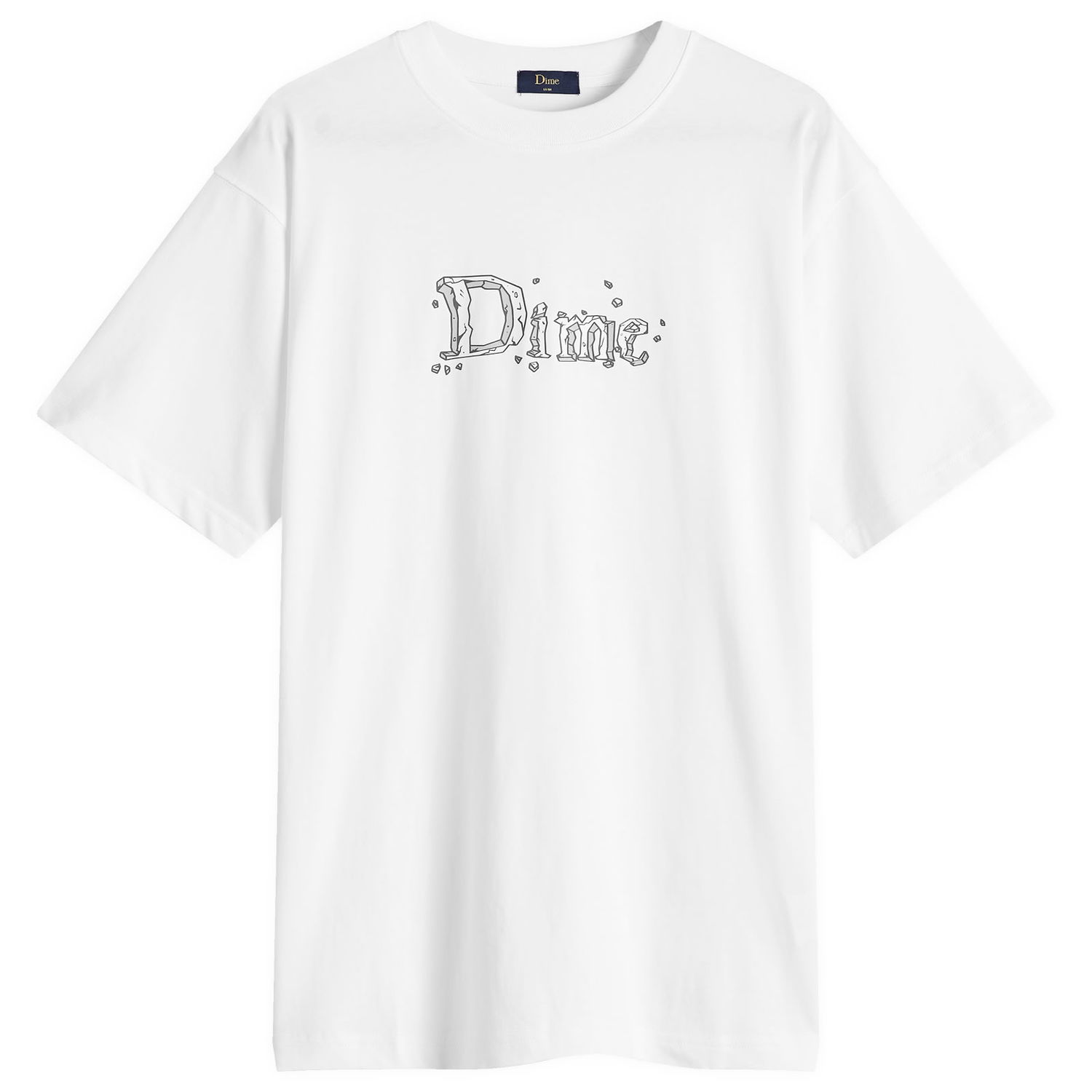 Tričko Dime Classic Stone Logo T-Shirt White Medium Biela | DIMEHO2455WHT, 0