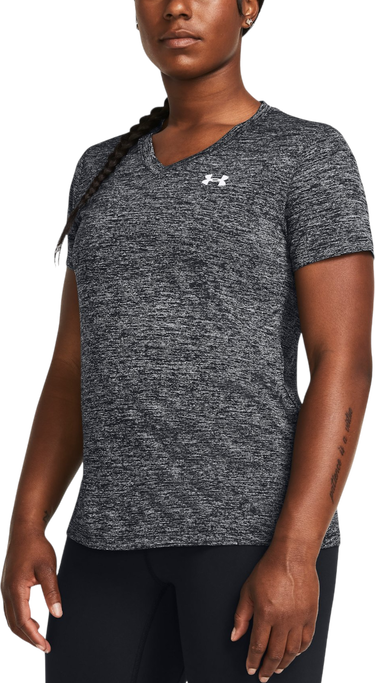 Tričko Under Armour Tech Twist Short Sleeve V-Neck T-Shirt Šedá | 1384227-001, 0