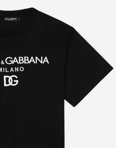 Tričko Dolce & Gabbana T-shirt M/corta Giro Čierna | F8O48ZG7E2IN0000, 3