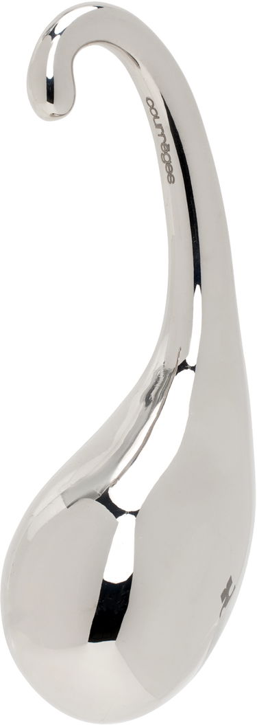 Náušnice Courrèges Drop Metallic Single Ear Cuff Metalická | 224ABO053LA0001, 1