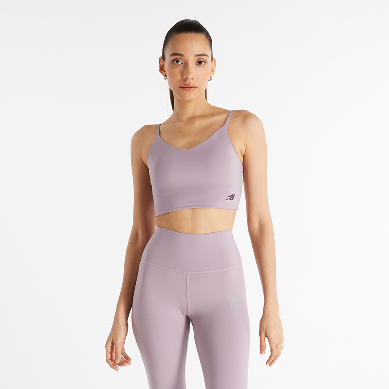 Podprsenka New Balance Impact Training Crop Top Fialová | NBWB43053ICW, 0